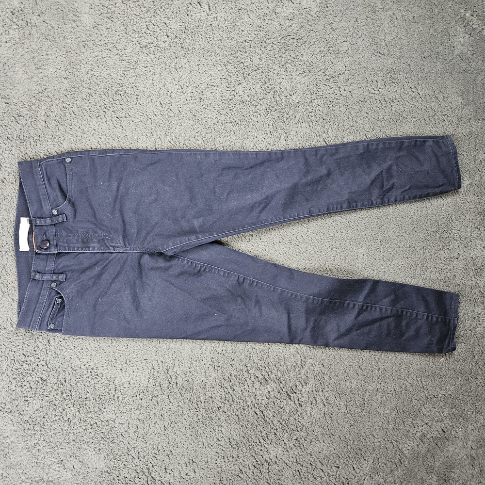 Tory Burch Super Skinny Ankle Hi Rise Pants Women 24 Blue‎ Dark Wash Jeans